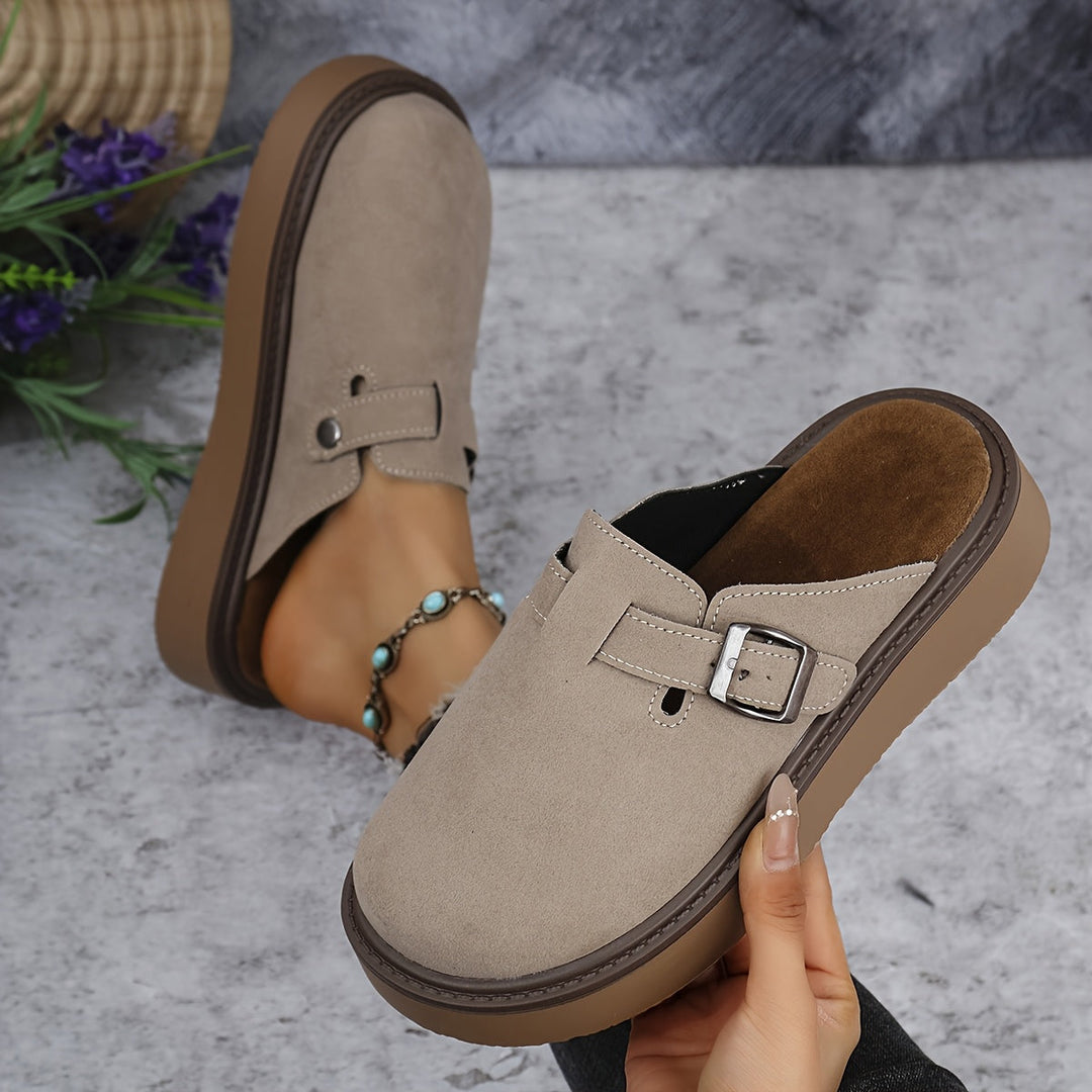 Elvara | Modern Comfort Platform Clogs