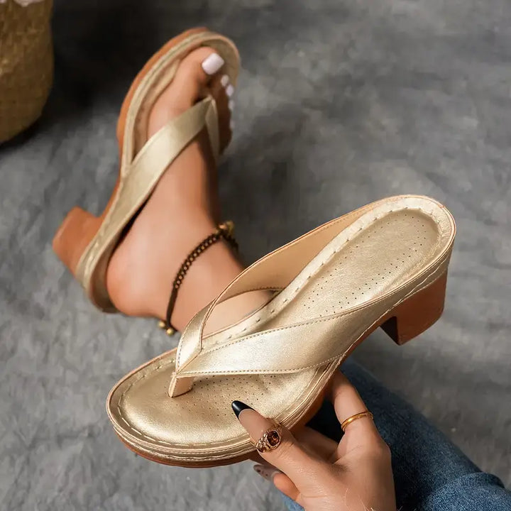 Lesia™ - Heeled Sandals